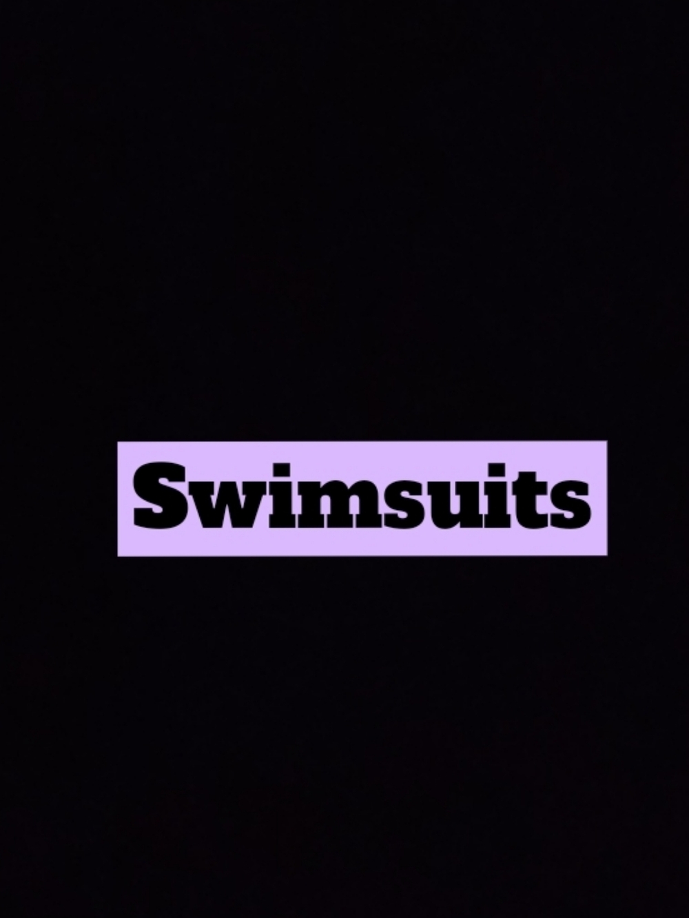 Bathing Suits
